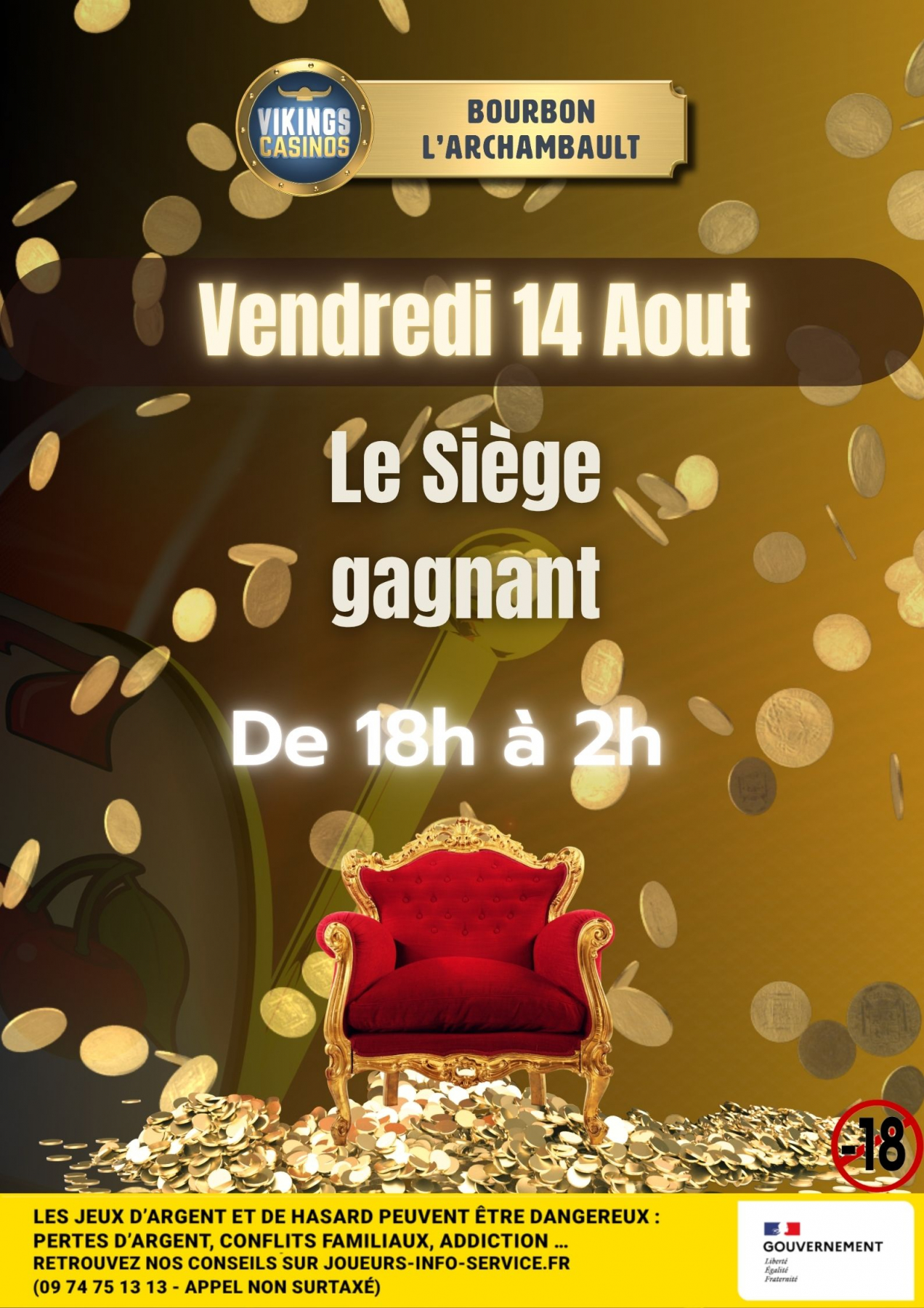 Le siège GAGNANT