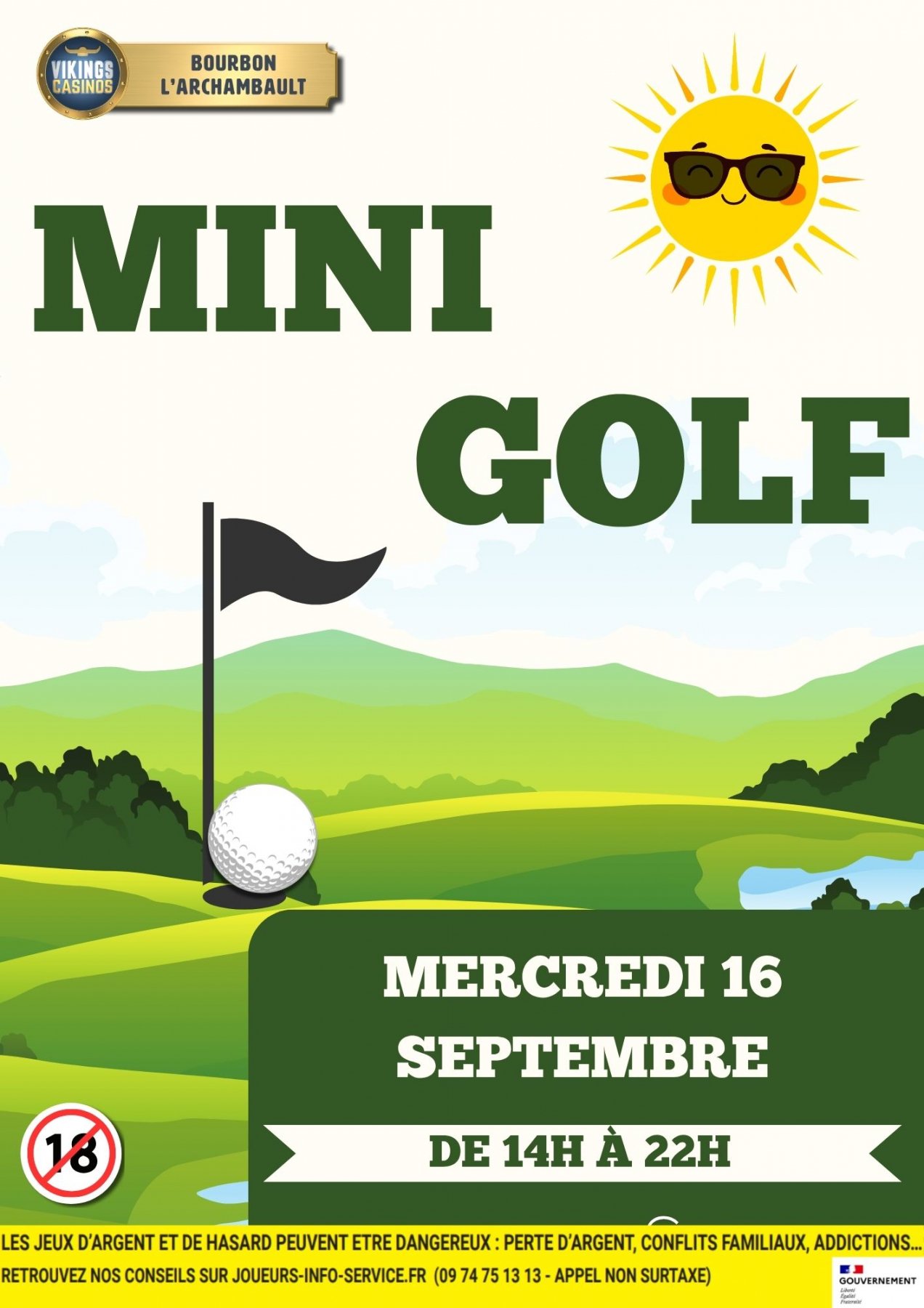 Le Mini Golf !