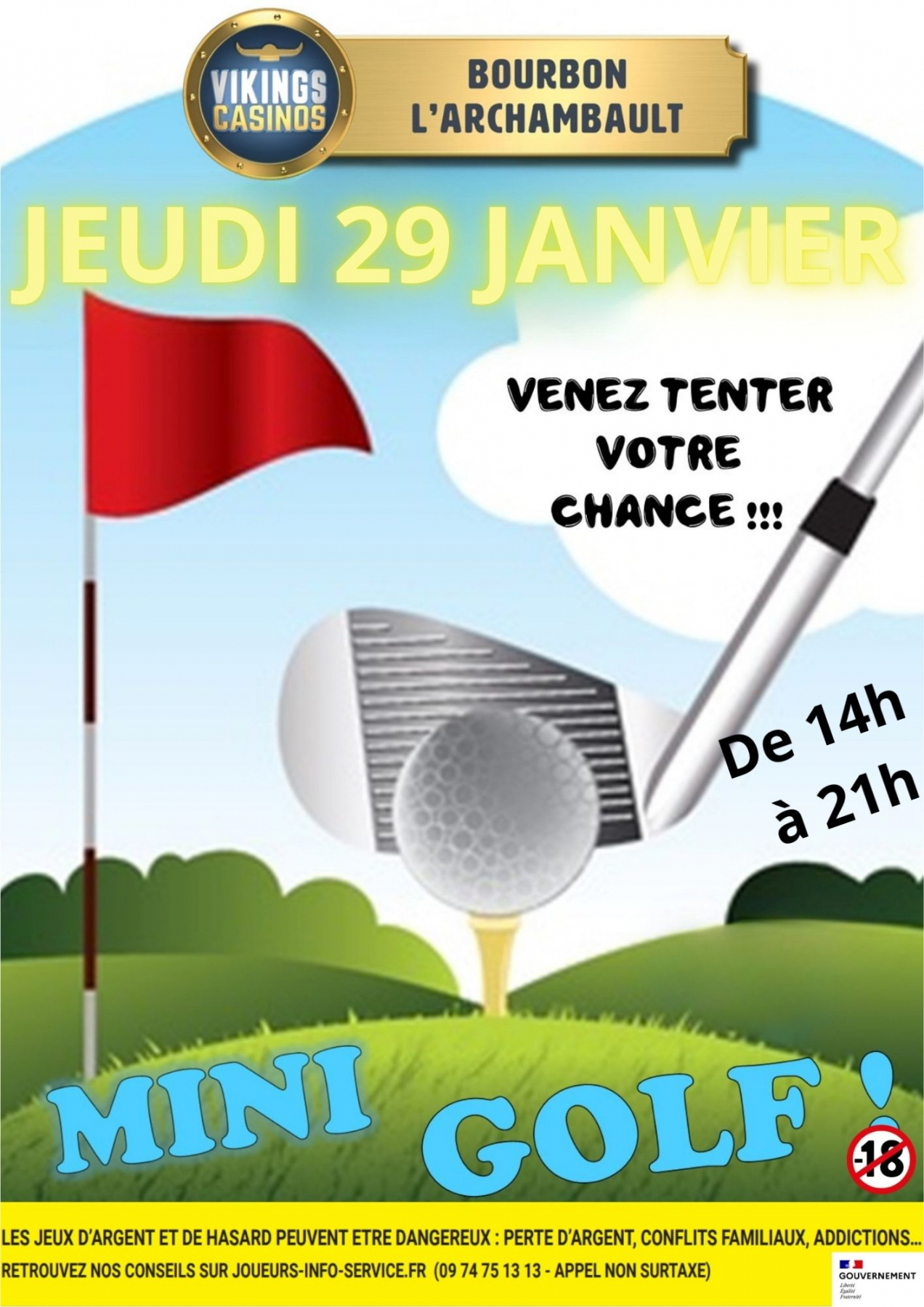 Le Mini Golf !