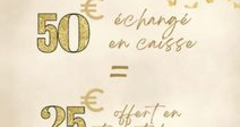 Bonus 50 /25€