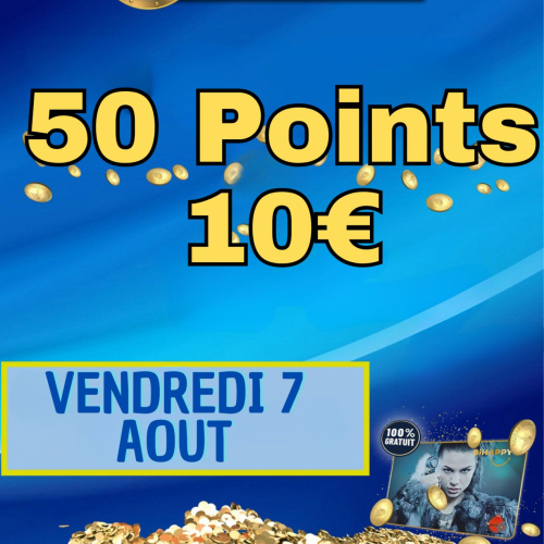 50 points 10€