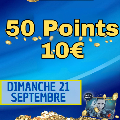 50 Points 10€