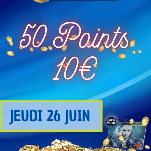 50 Points 10€