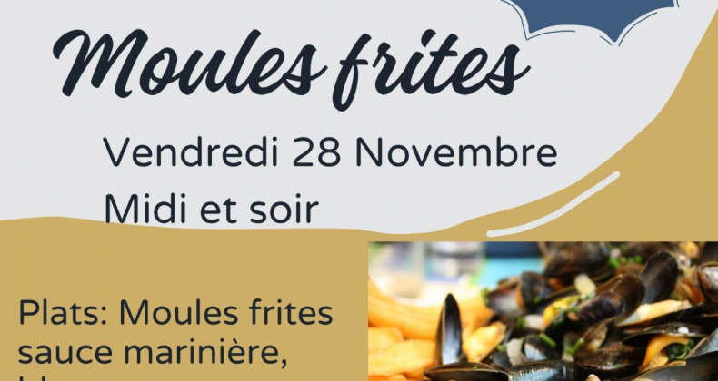 Menu Moules Frites