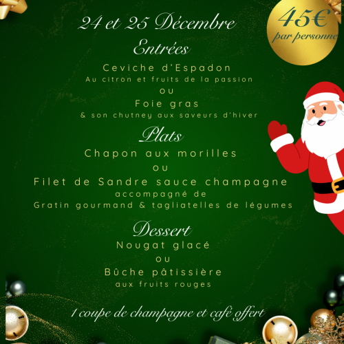 Menu de Noël