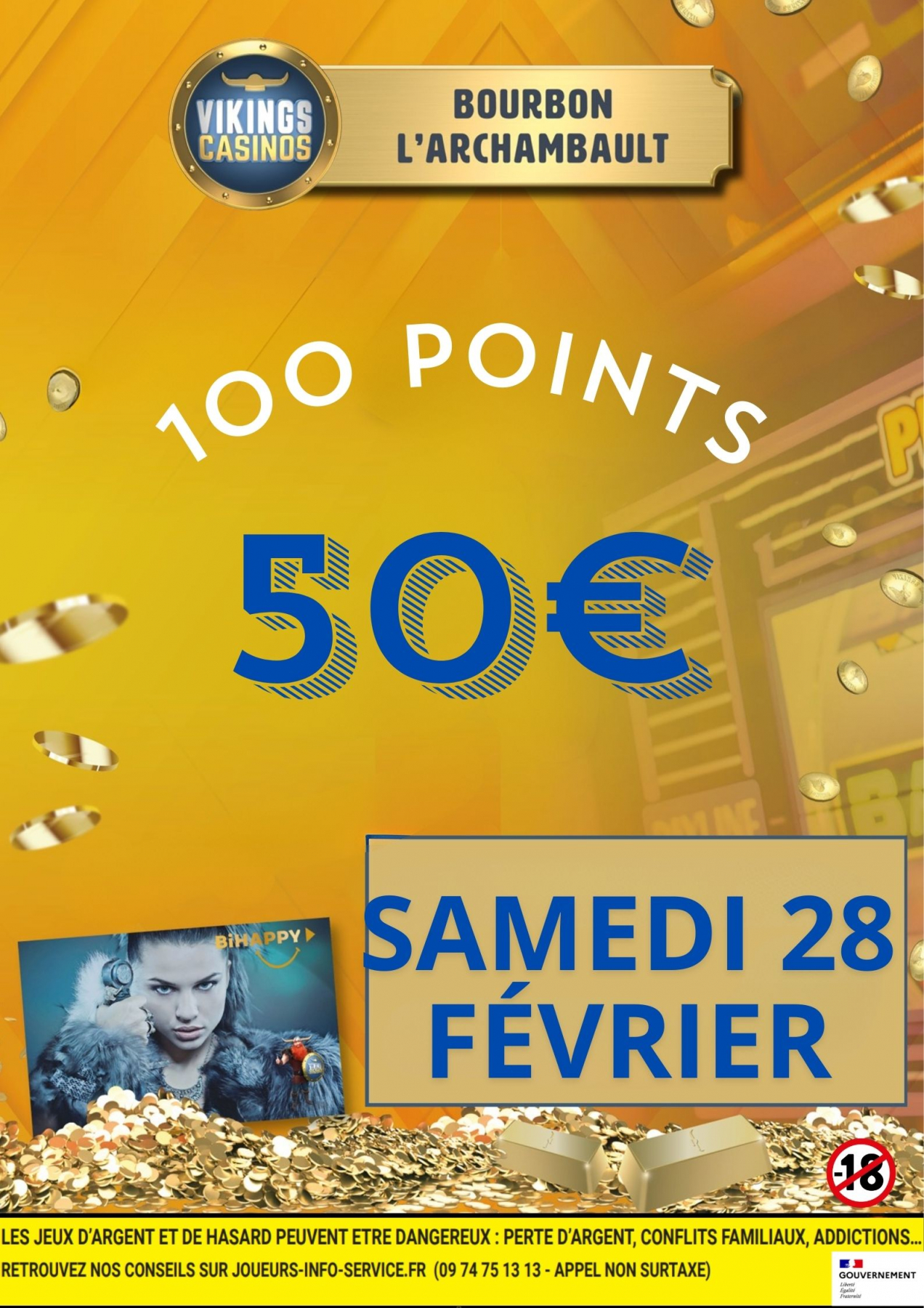 100 points 50€