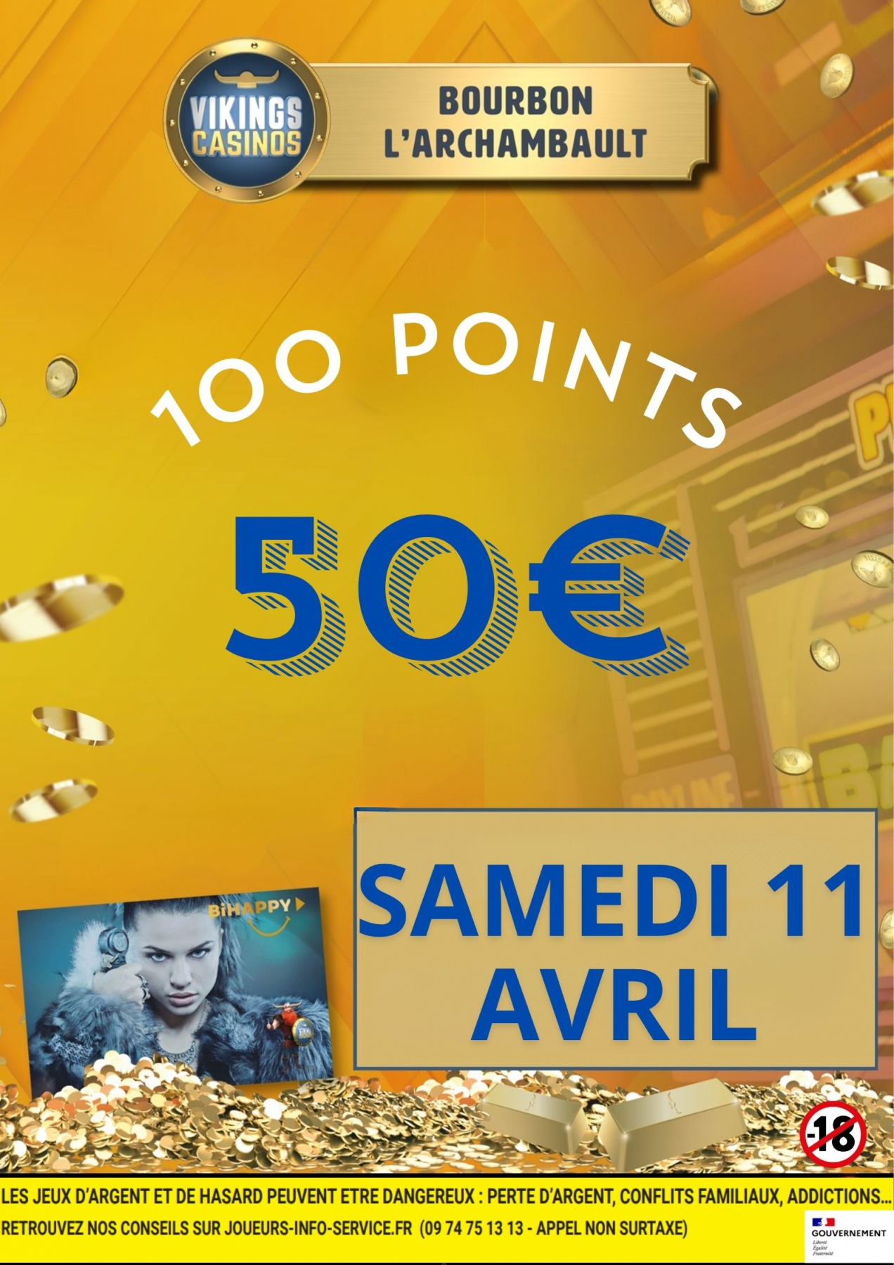 100 points 50€