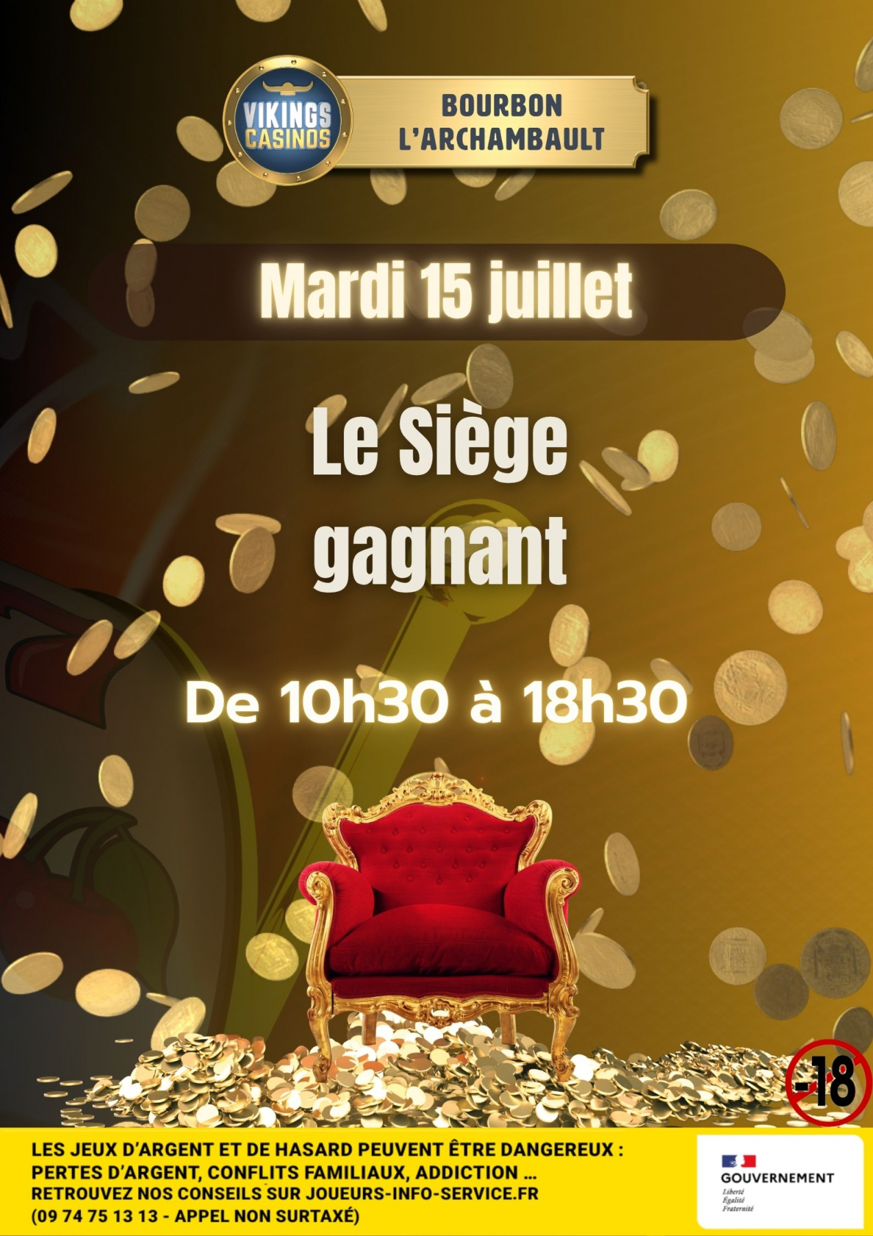 Le siège GAGNANT