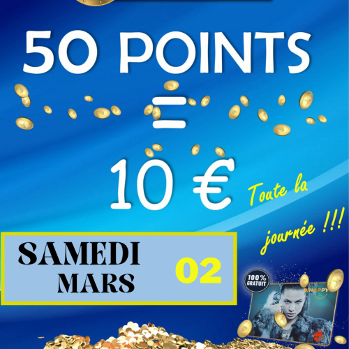 50 Points 10€