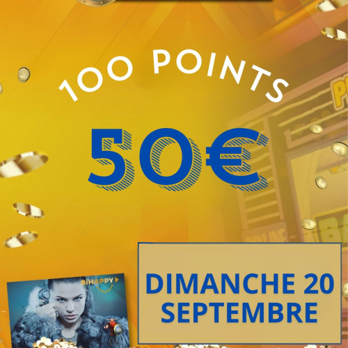 100 points 50€