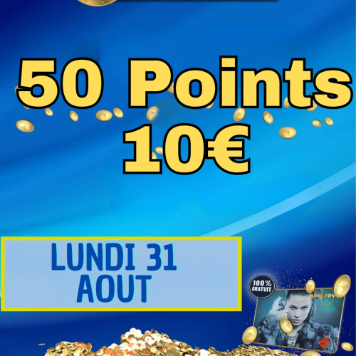 50 points 10€