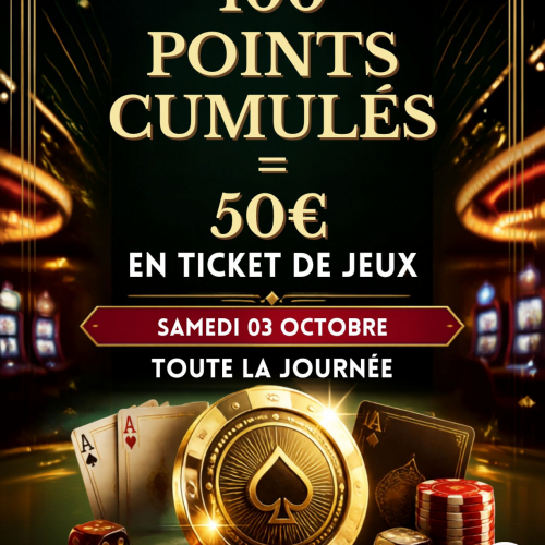 100 points 50€