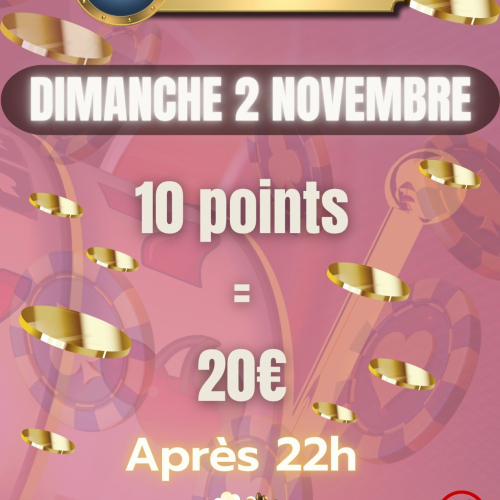 B2B Night 10pts 20€