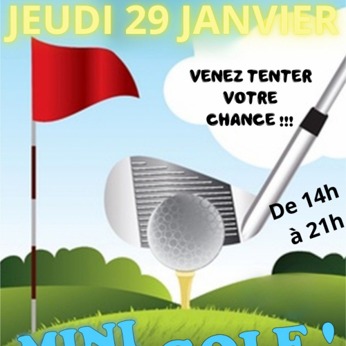 Le Mini Golf !