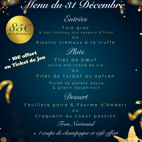 Réveillon du 31 Décembre