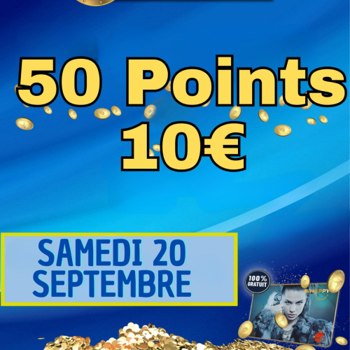 50 Points 10€