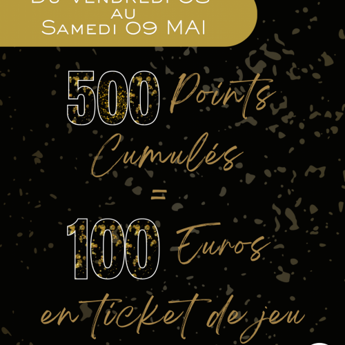 500pts 100€