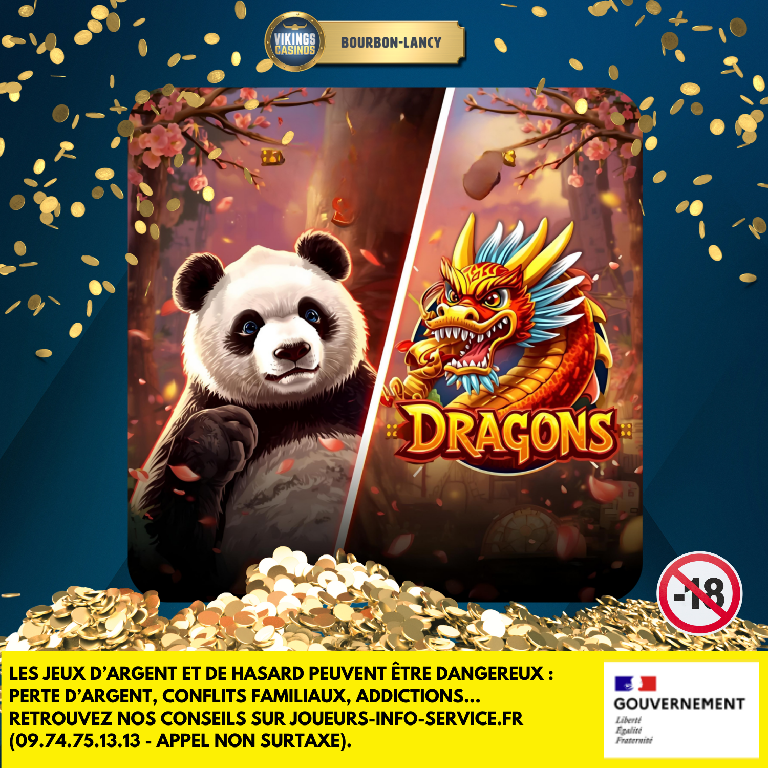 De nouvelles machines à sous arrivent bientôt.