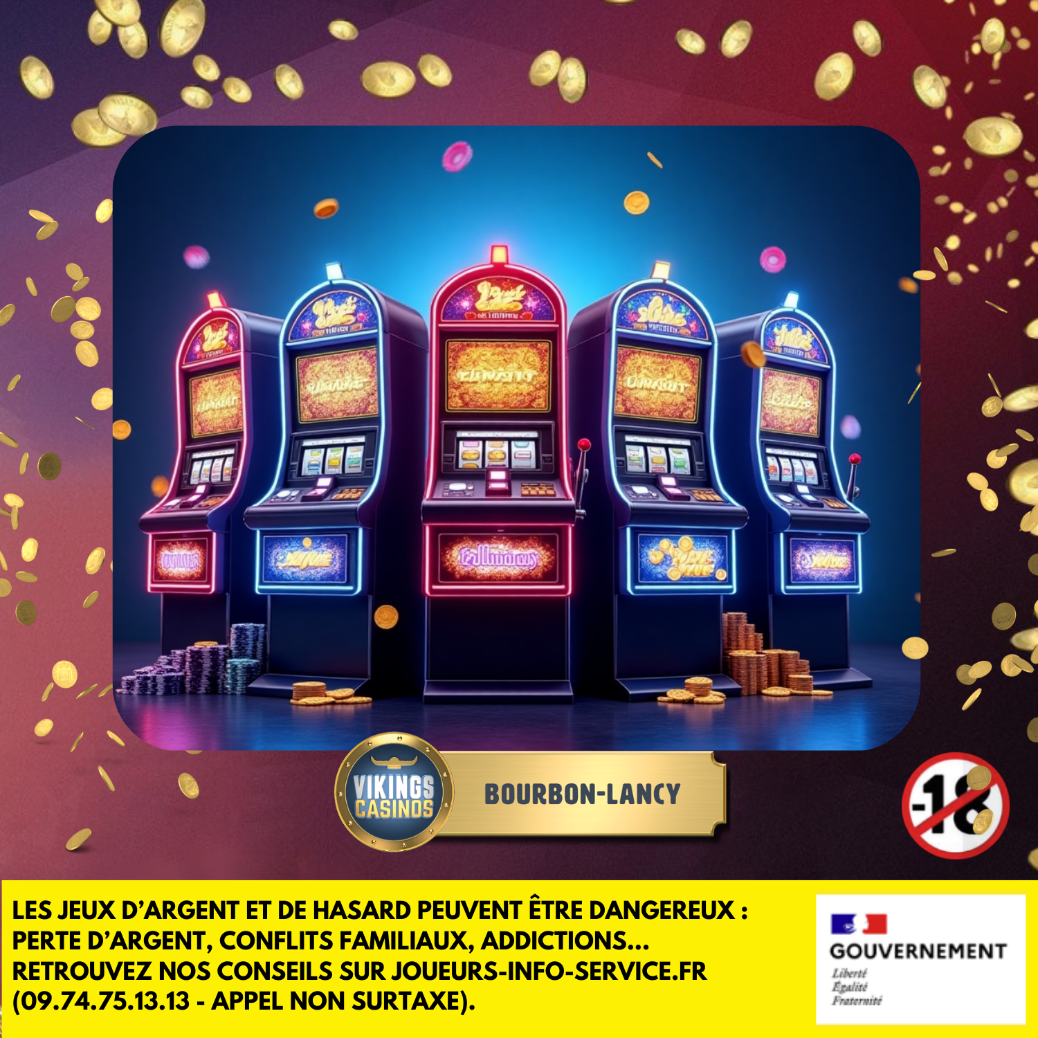 Nouvelles machines à sous au casino
