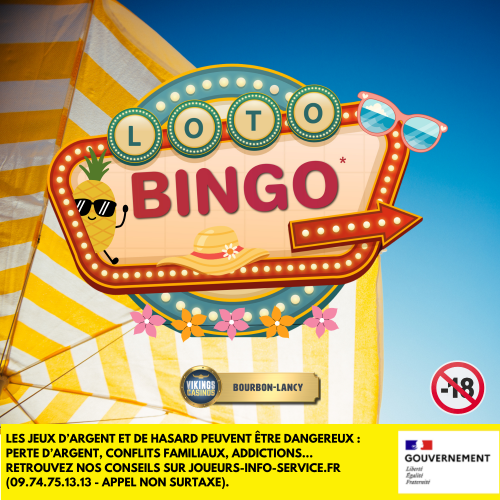 LOTO BINGO GRATUIT SPECIAL ETE