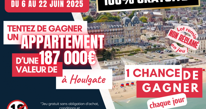 Loterie Appartement à Gagner à Houlgate