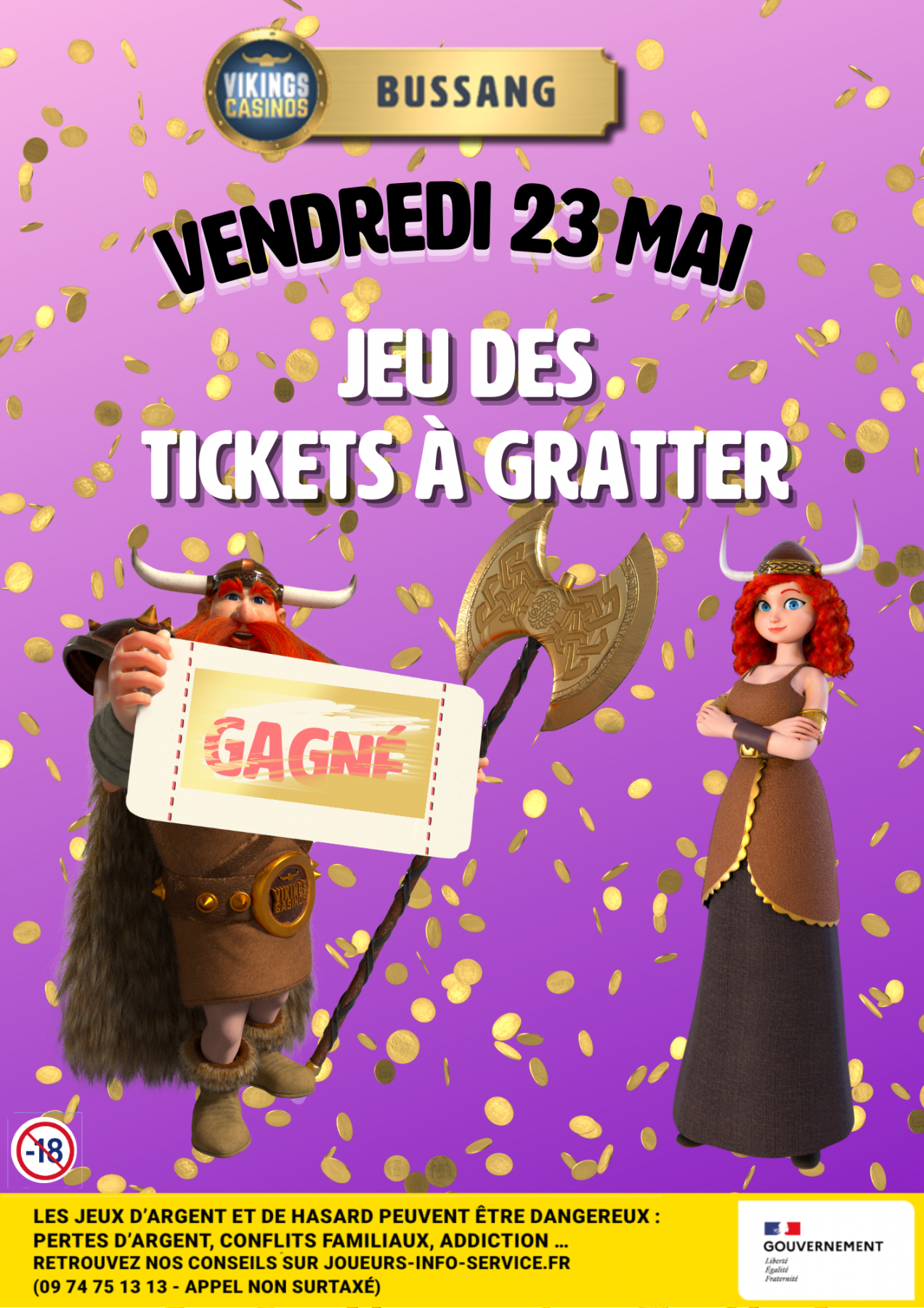 Les tickets à gratter