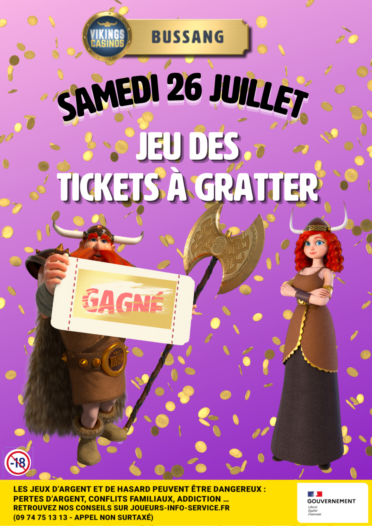Les tickets à gratter