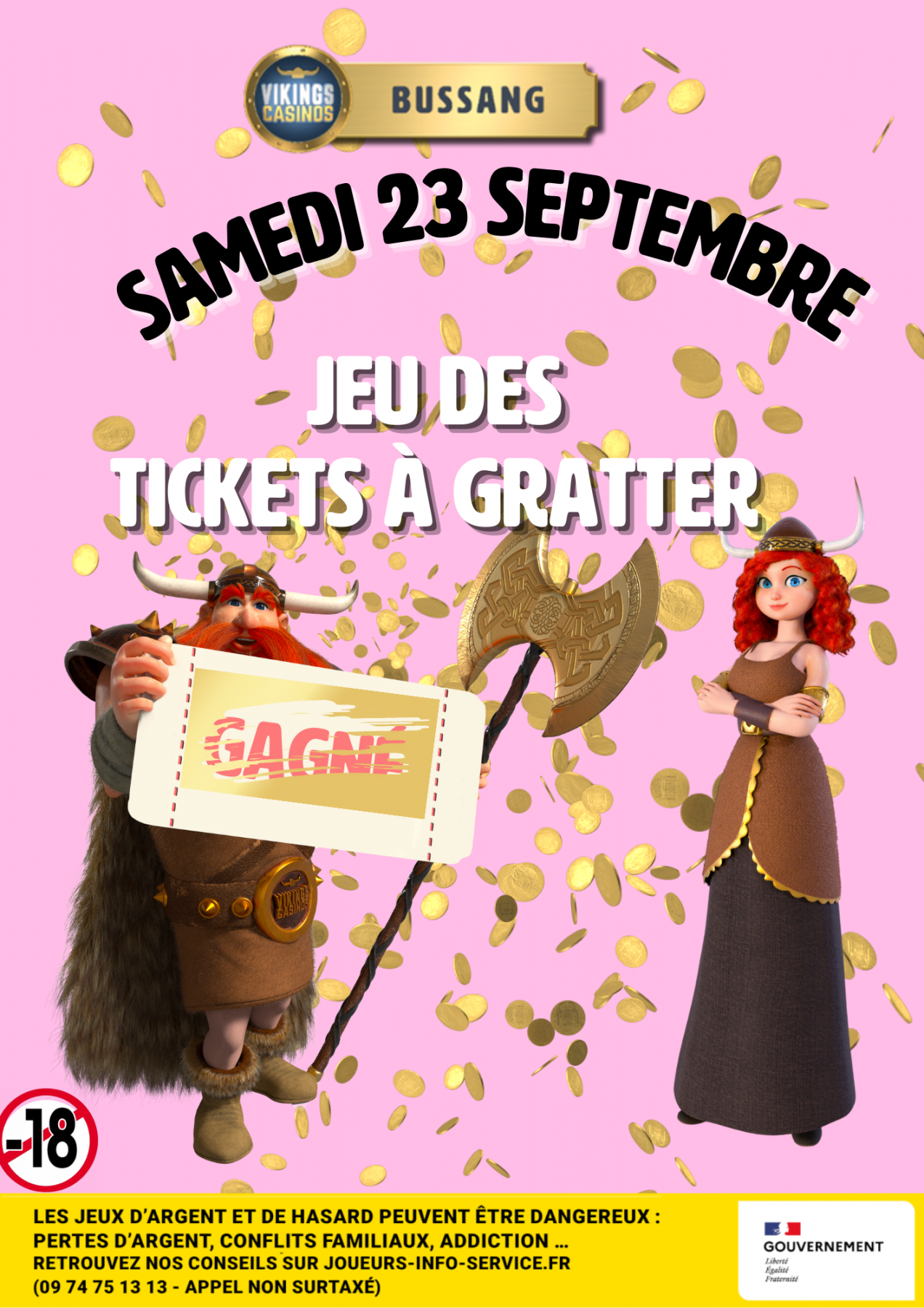 Les tickets à gratter
