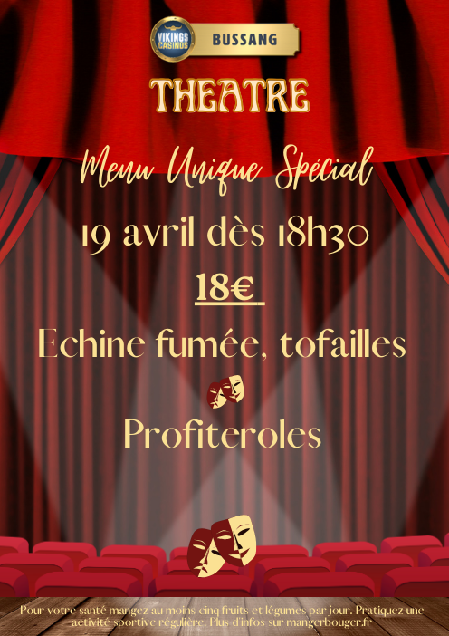 Menu théâtre