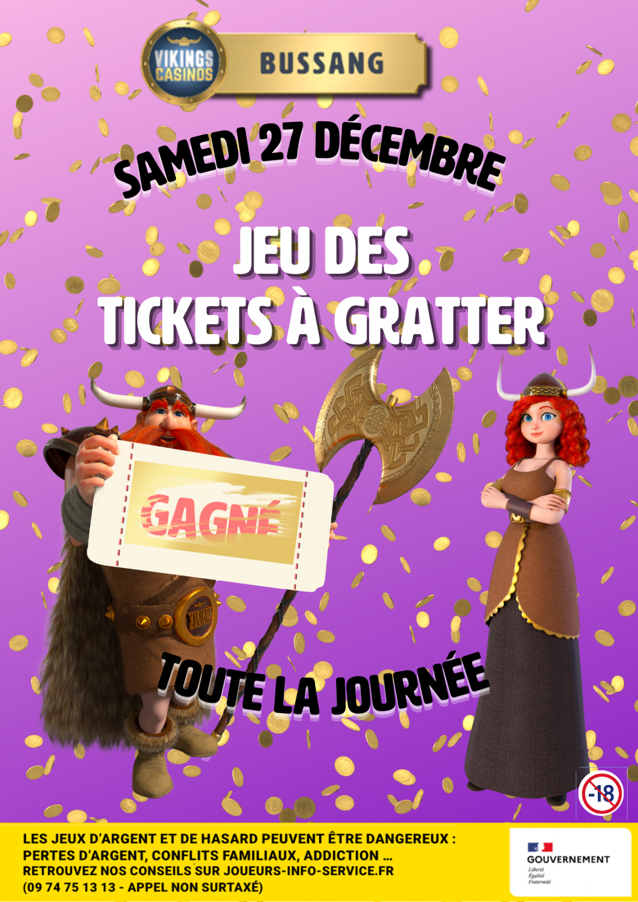 Les tickets à gratter