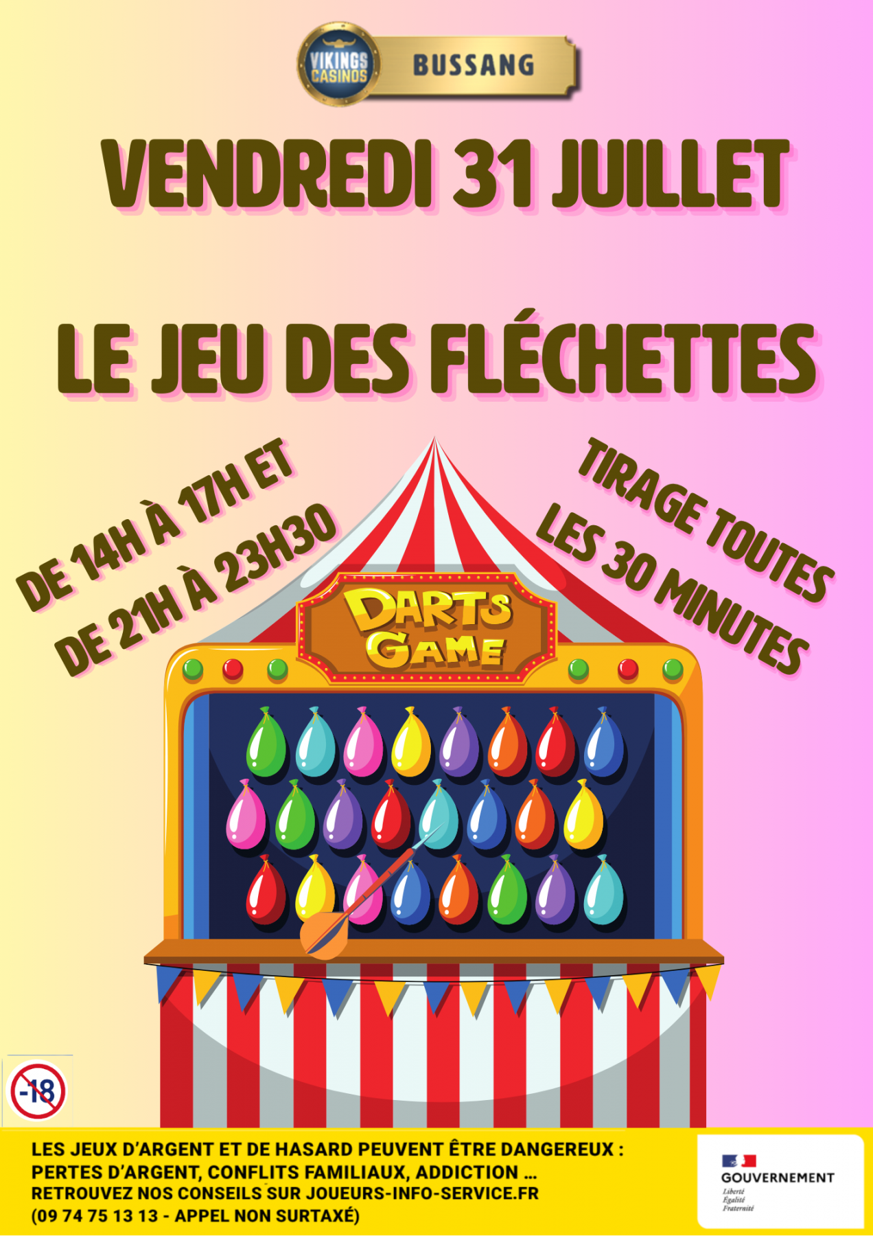 Les fléchettes