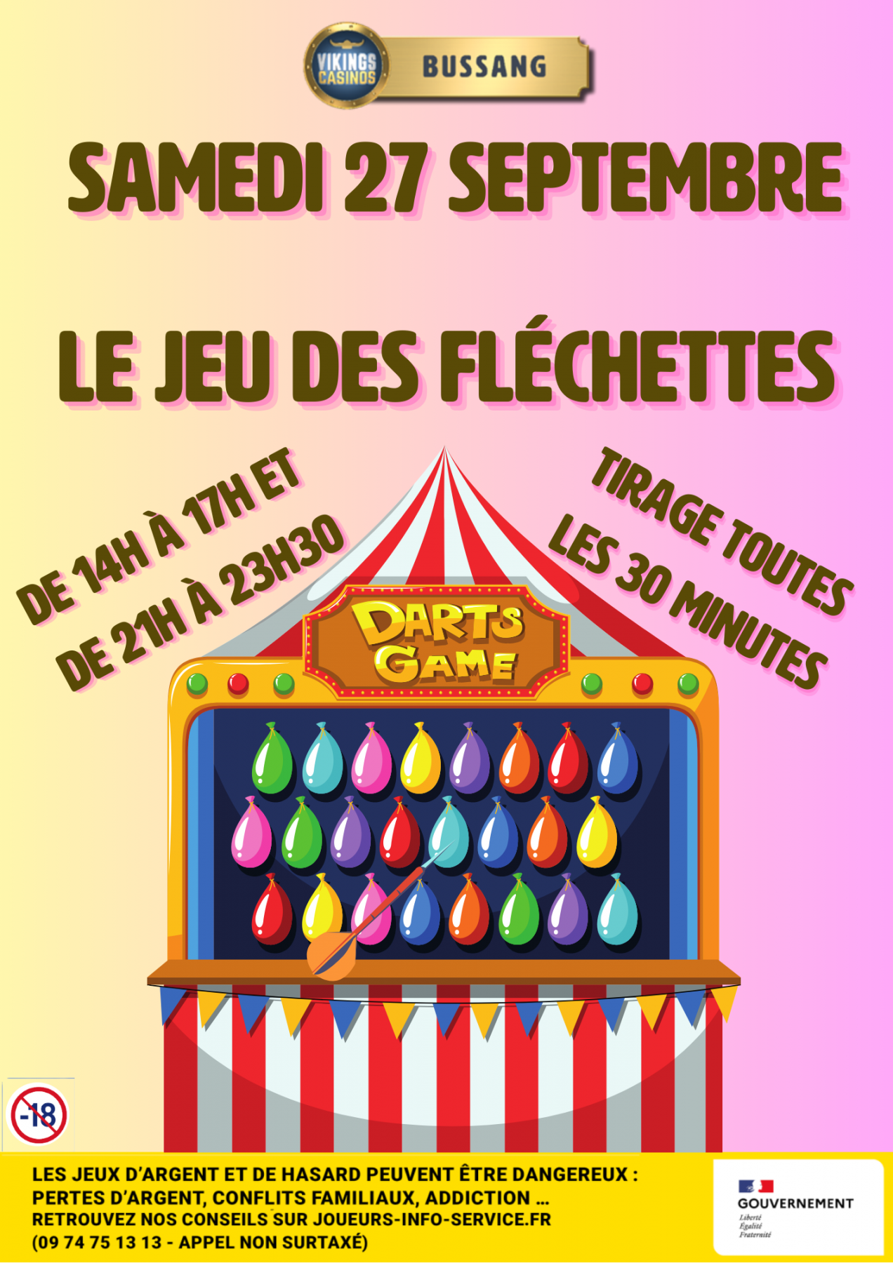 Les fléchettes