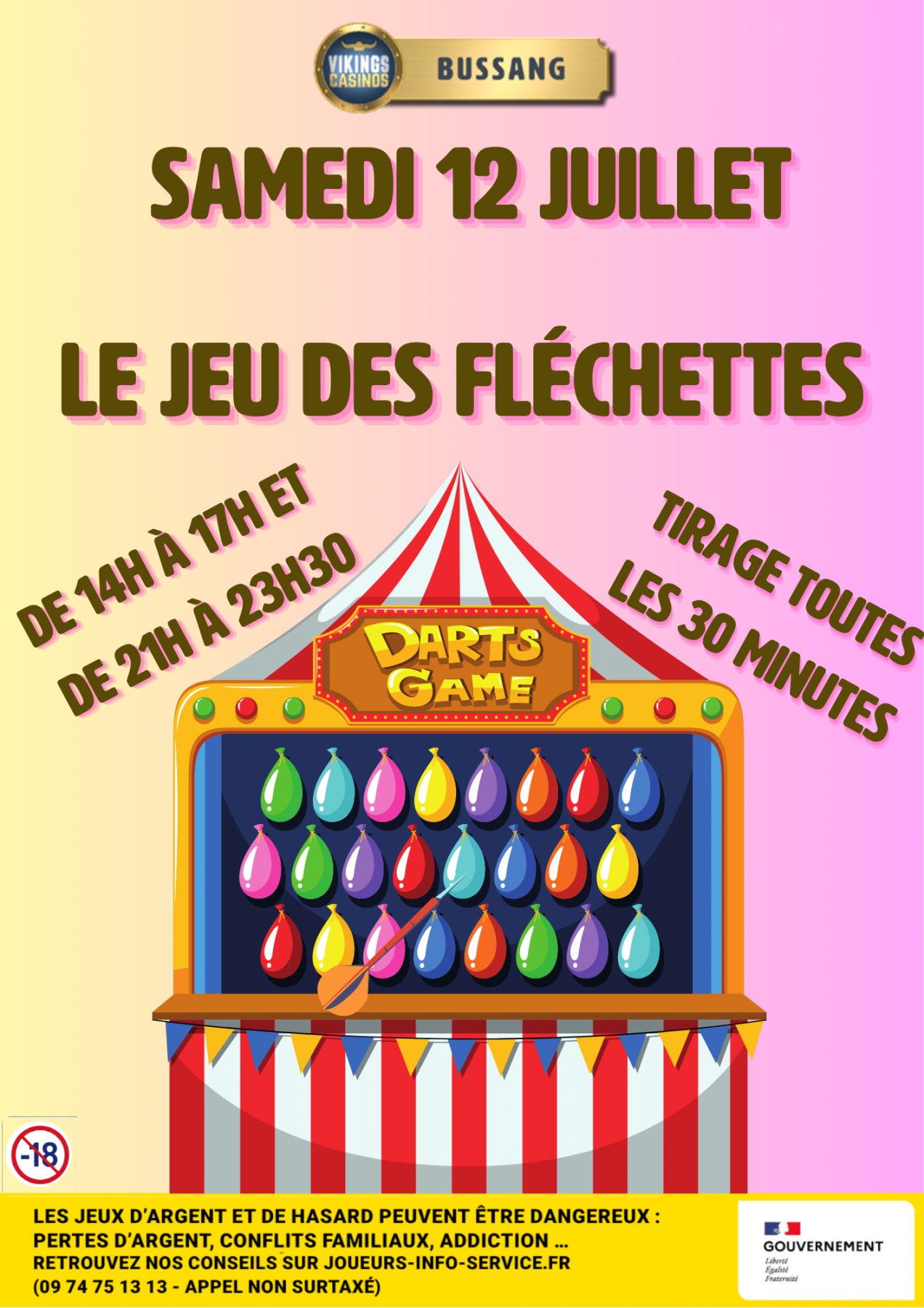 Les fléchettes