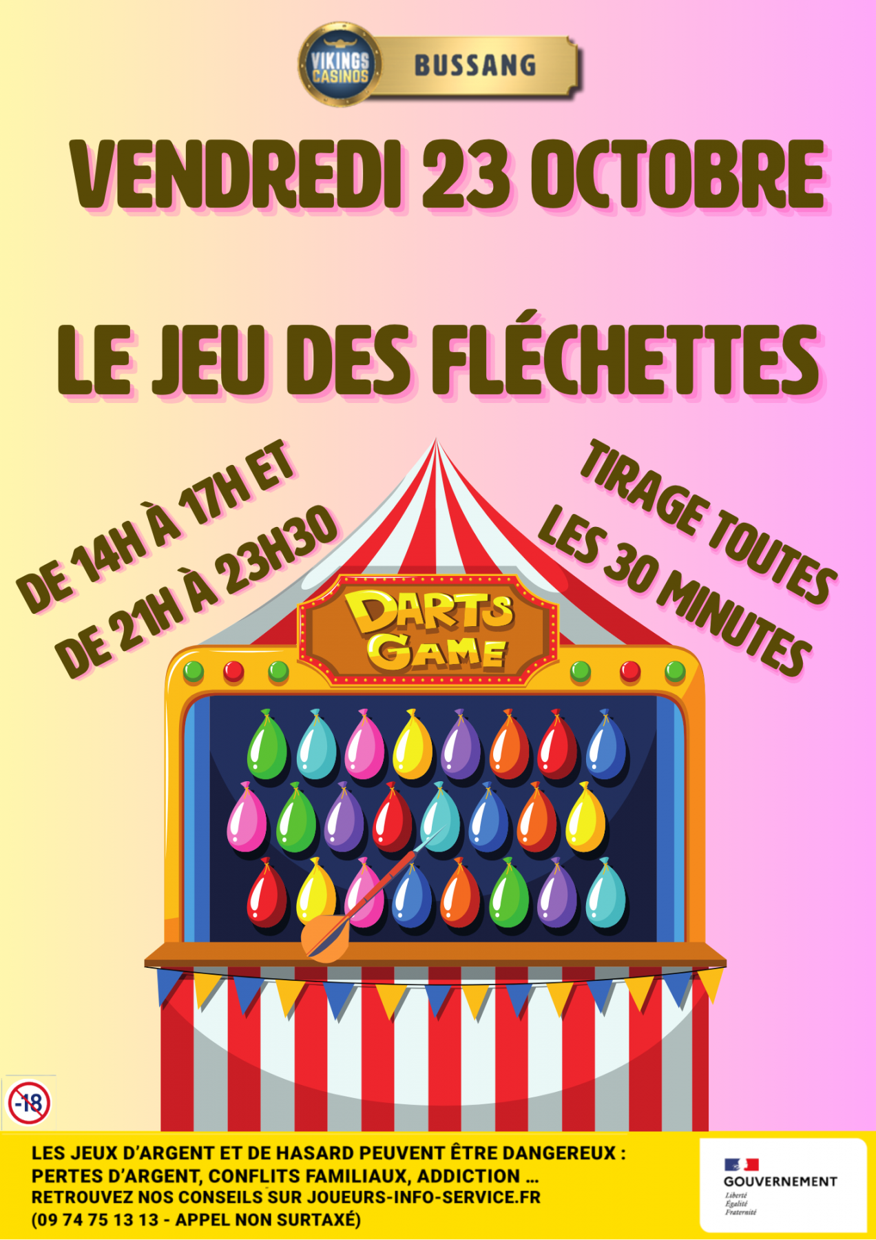 Les fléchettes
