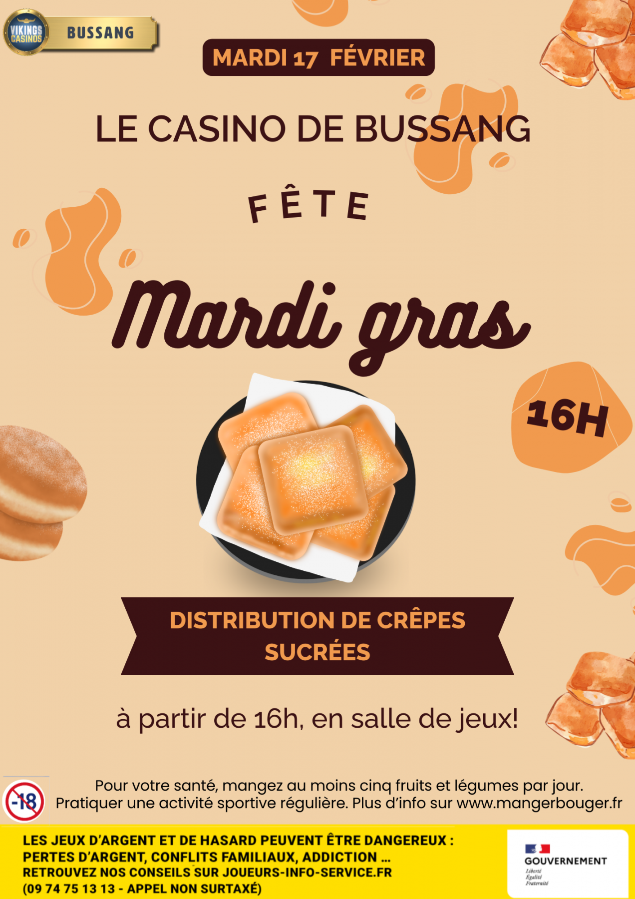 Beignets de carnaval