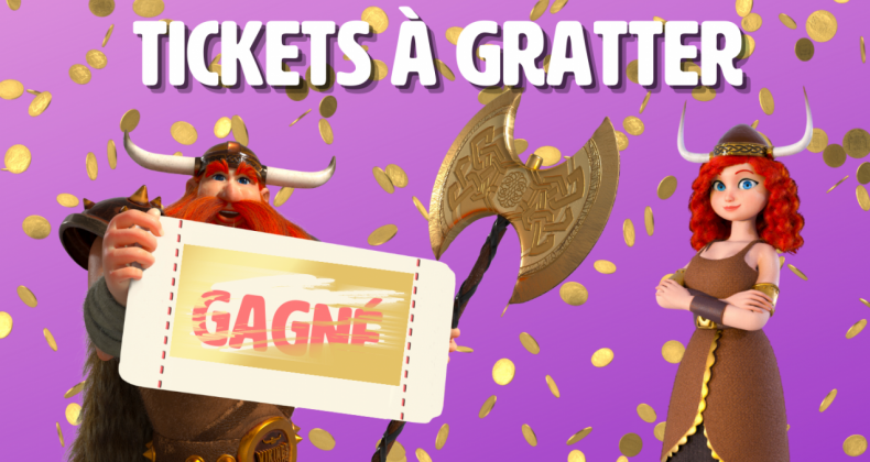 Les tickets à gratter