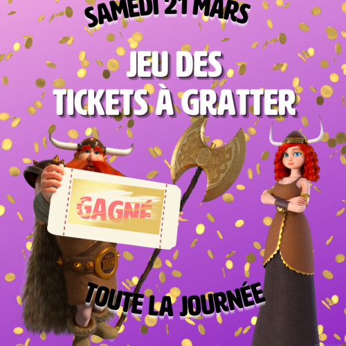 Les tickets à gratter