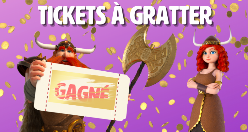 Les tickets à gratter