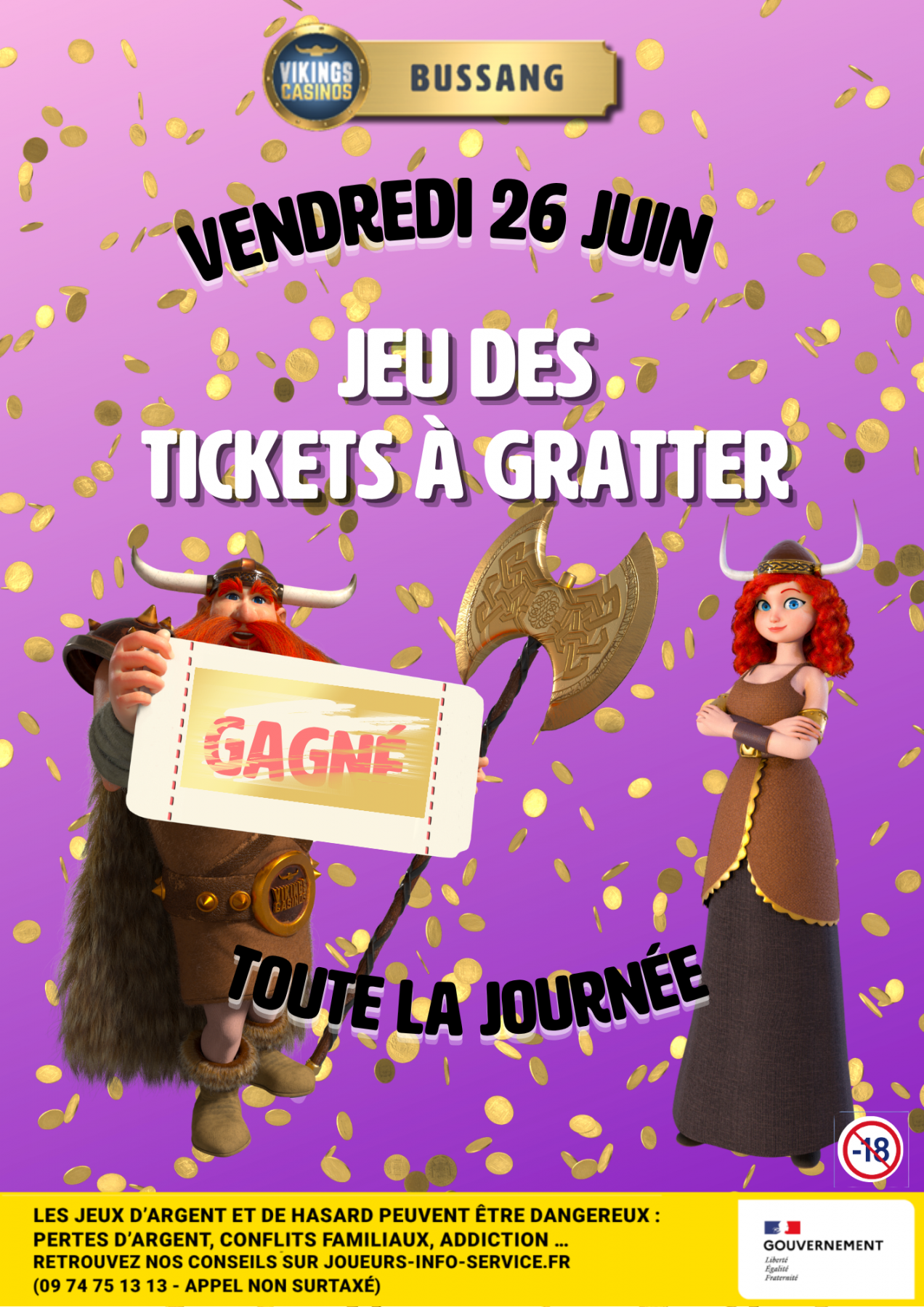 Les tickets à gratter