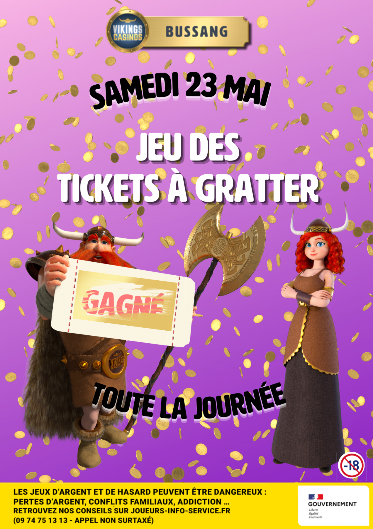 Les tickets à gratter