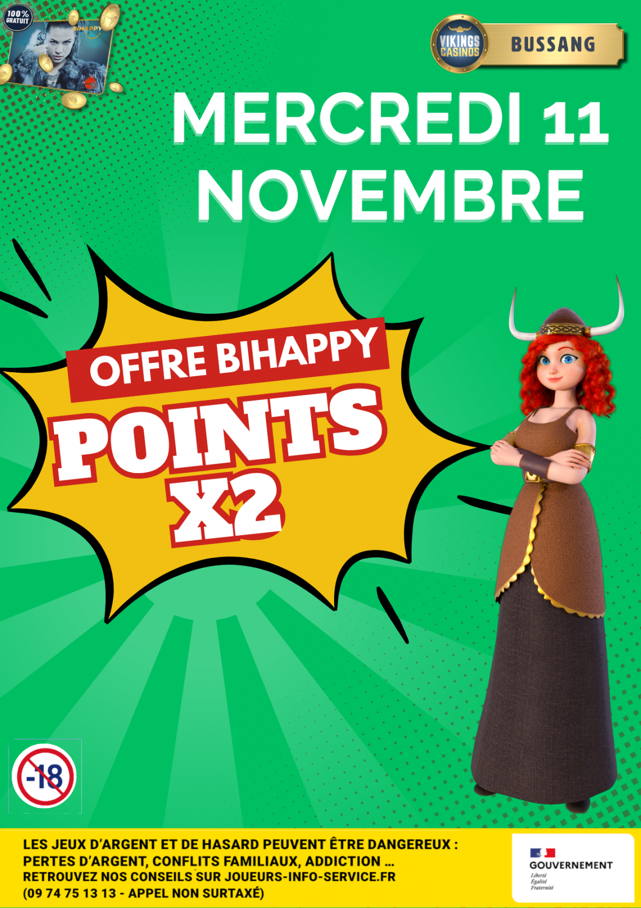 Points multipliés