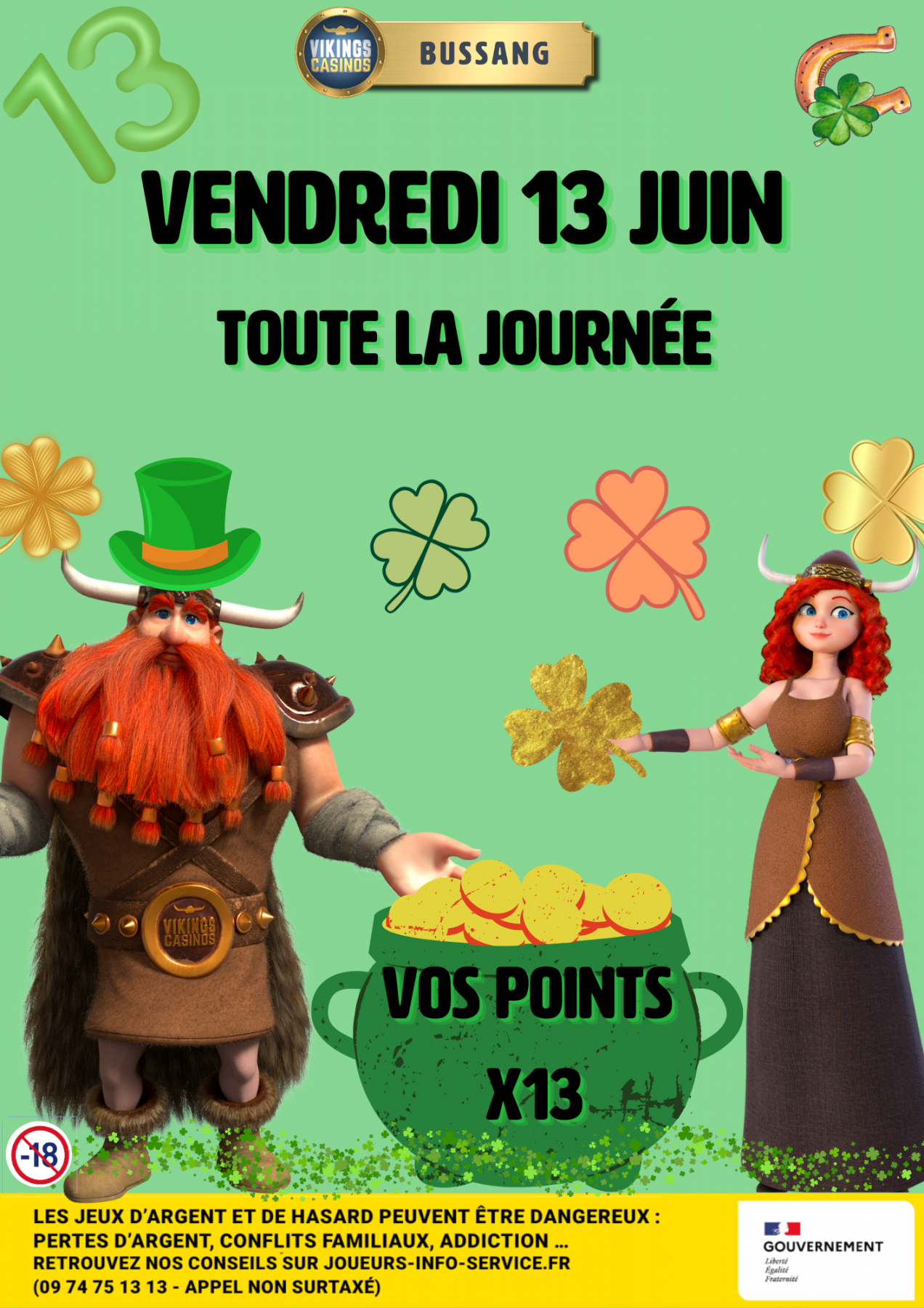 Les points x13