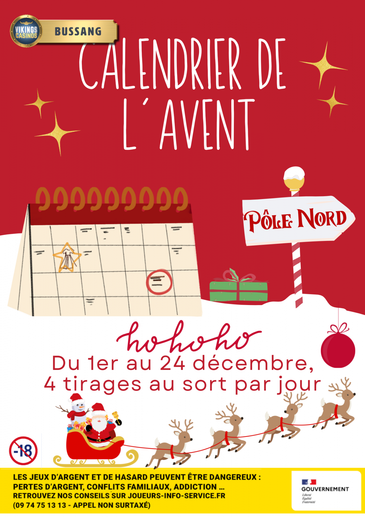 Le calendrier de l'avent