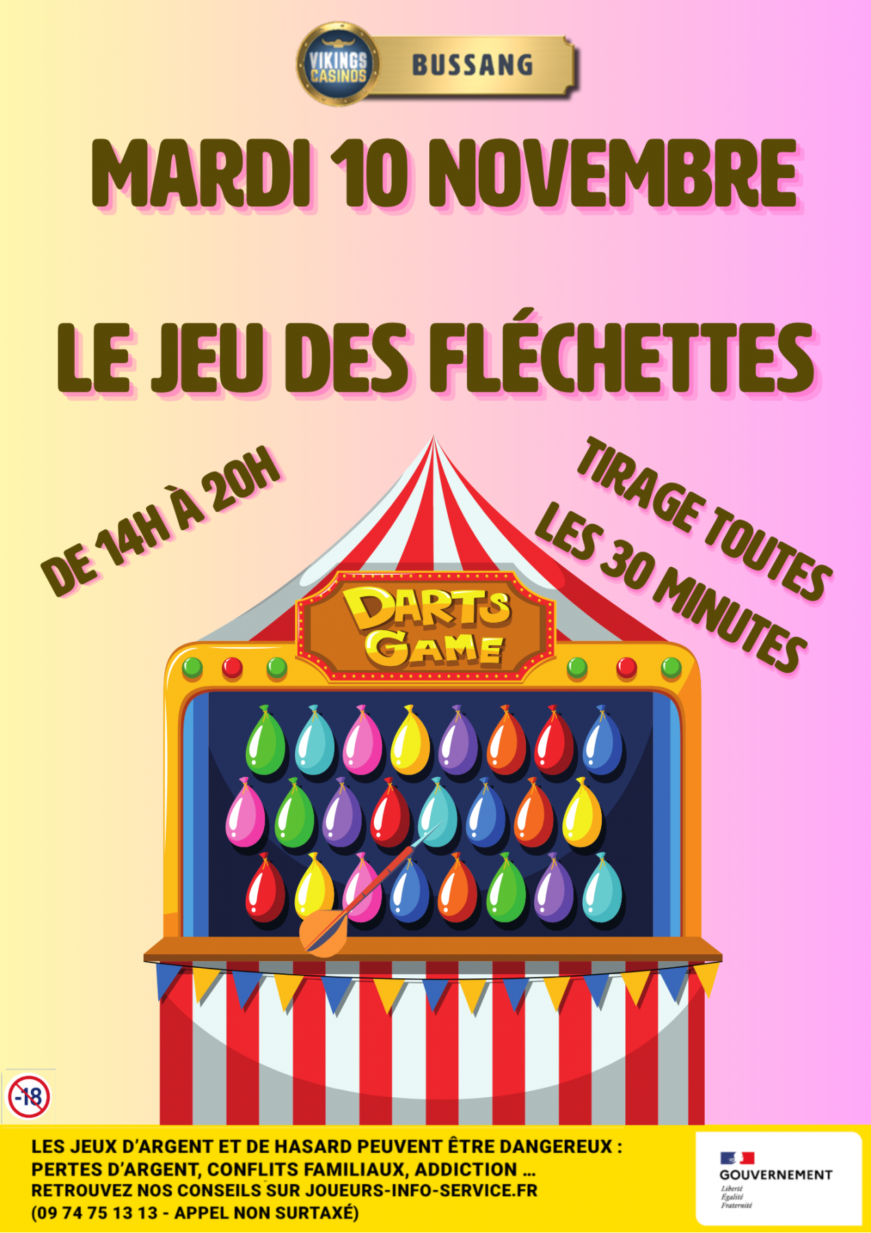 Les fléchettes