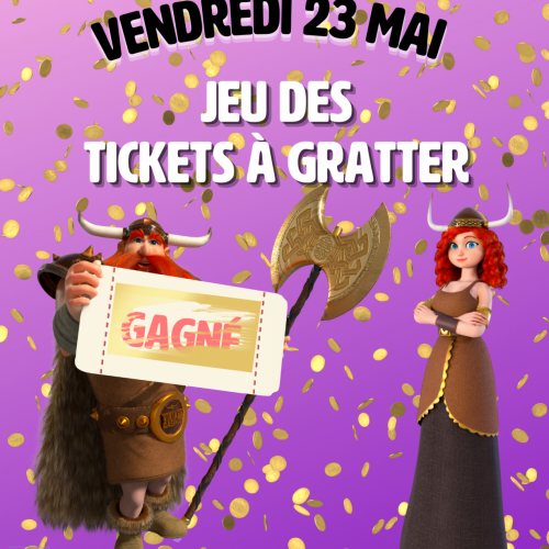 Les tickets à gratter