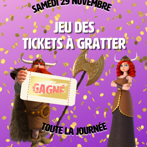 Les tickets à gratter