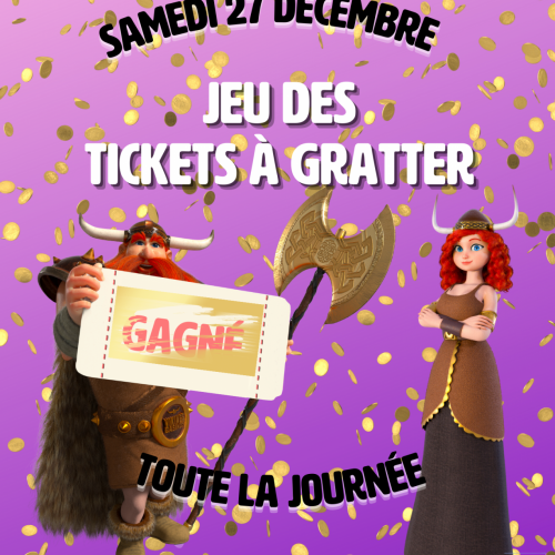 Les tickets à gratter