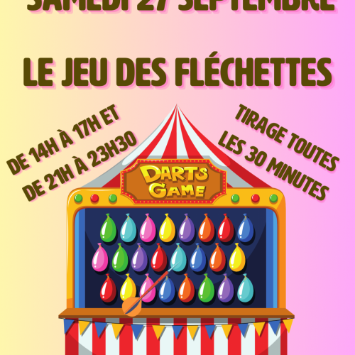 Les fléchettes