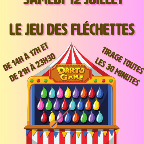 Les fléchettes