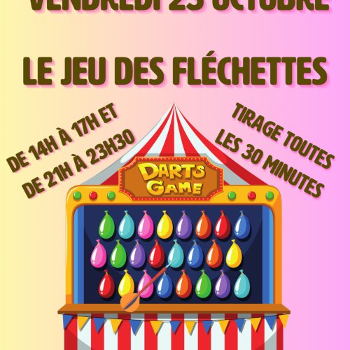 Les fléchettes